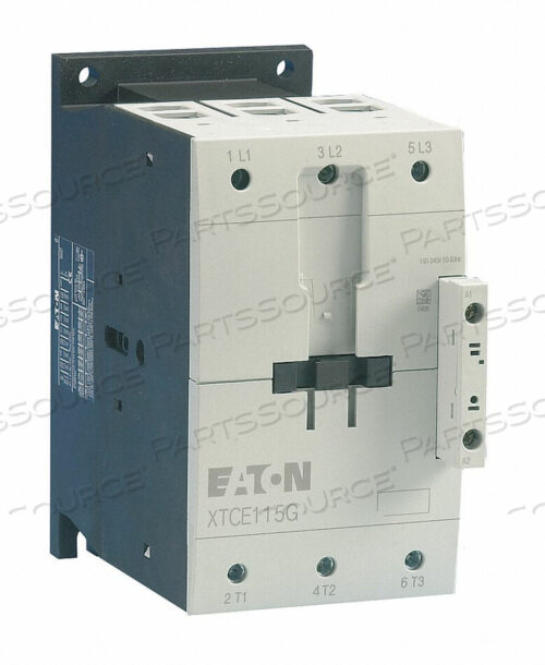 OEM#: XTCE115G00TDNOREVERSION КОНТАКТОР, КАТУШКА 24-27 В ПОСТ. ТОКА, 3P, IP20 от Eaton