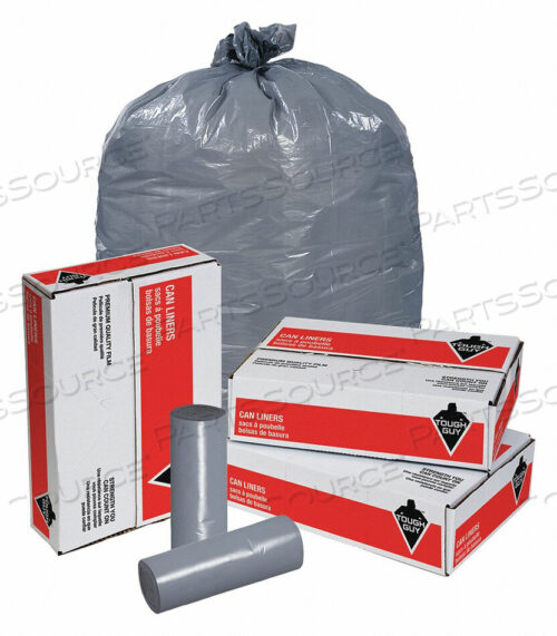 OEM#: 5XL61МУСОРНЫЕ МЕШКИ 55 ГАЛЛОНОВ СЕРЫЕ PK100 от Tough Guy