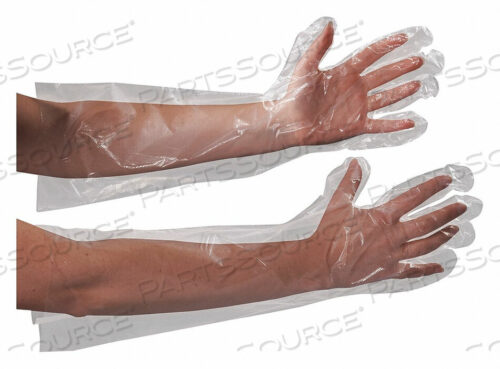 OEM#: GLV2221ПЕРЧАТКИ ПОЛИЭТИЛЕНОВЫЕ ДЛИНА ЛОКТЯ 18 PK100 от Partners Brand