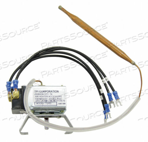 OEM#: T5102ELCT WL/CEIL HTR THRMOSTAT 4-1/2 H 2POLE от TPI Corporation