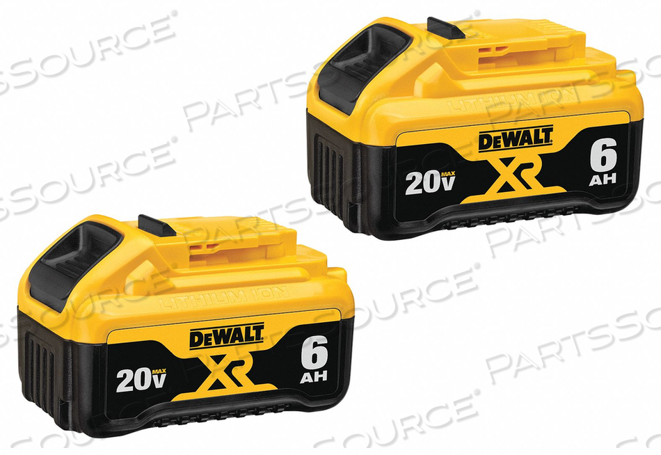 OEM#: DCB206-2АККУМУЛЯТОРНАЯ БАТАРЕЯ 20 В 6 АЧ LI-ION PK2 от DeWalt