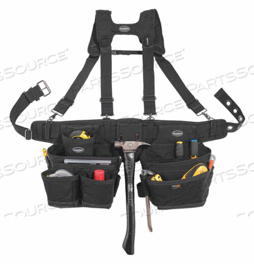 OEM#: 57100RIG BLACK 21 POCKETS 15 HX34 W POLYESTER от Bucket Boss
