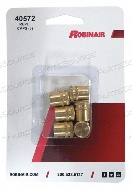 OEM#: 40572ЛАТУННЫЕ КРЫШКИ 1/4 O.D. 3-39/64 L PK6 от Robinair