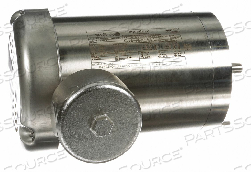 OEM#: WDS32P2AFCRMOTOR 1 1/2 л.с. 1800 56C 208-230/460V от U.S. Motors