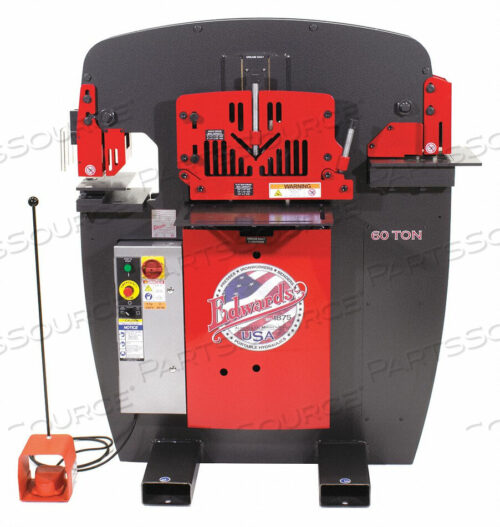 OEM#: IW60-1P230-AC50060 TON IRONWORKER - 1 ФАЗА, 230 В С ГИДРАВЛИЧЕСКИМ КОМПЛЕКТОМ ОТ Edwards Signaling