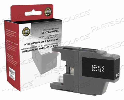 OEM#: CIG-LC75BINK КАРТРИДЖ ЧЕРНЫЙ ВОССТАНОВЛЕННЫЙ Clover