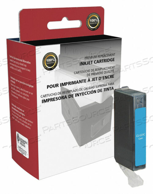OEM#: CIG-2947B001INK CARTRIDGE CYAN ВОССТАНОВЛЕННЫЙ Clover
