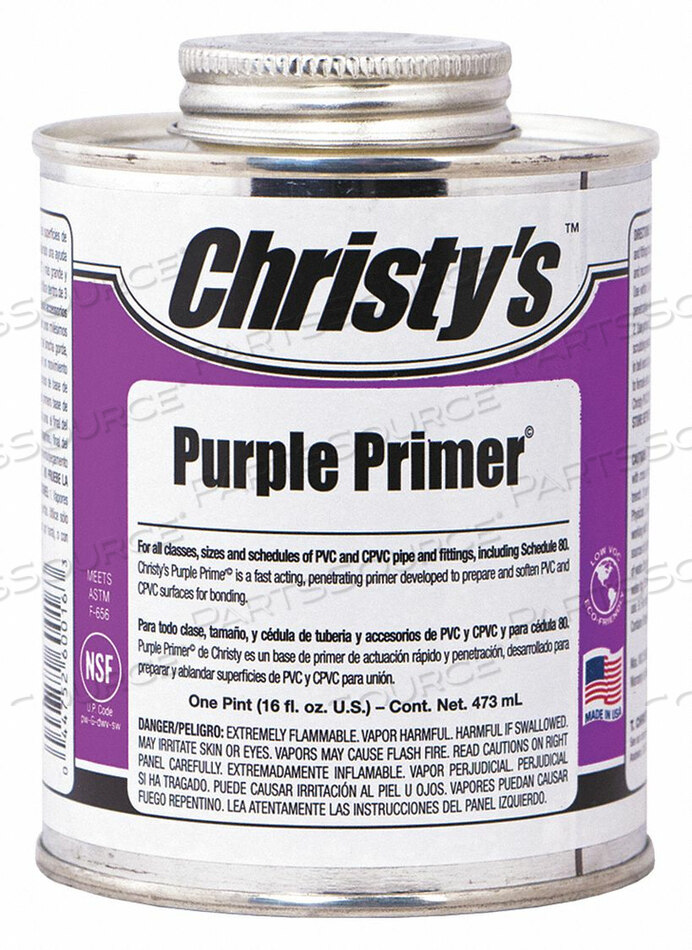 OEM#: RH-PURP-PT-12PRIMER PURPLE 16 OZ. от Christys