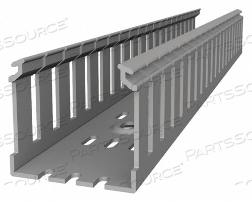 OEM#: TYD3X4WPG6КАНАЛ ДЛЯ ПРОВОДКИ, ШИРОКИЙ ПРОРЕЗЬ, ПВХ, СЕРЫЙ, 3 X 4 ДЮЙМА от ABB, Inc.