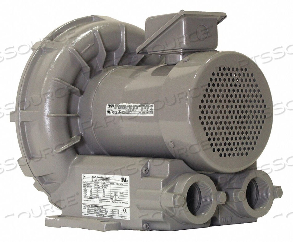 OEM#: VFZ401A-7WРЕГЕНЕРАТИВНЫЙ ВОЗДУХОДУВКА 1 25/64 л.с. 53 дюйма водяного столба от Fuji Electric