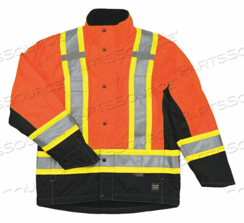 OEM#: S24511HI-VIS PARKA FLO ORANGE L SIZE от Tough Duck