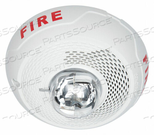 OEM#: SPSCWLSPEAKER STROBE SPEAKER STROBE WHITE by System Sensor