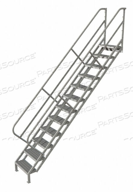 OEM#: WISS11224212 STEP INDUSTRIAL ACCESS STAIRWAY LADDER, GRIP STRUT by Tri-Arc