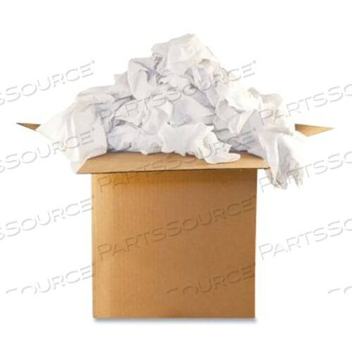 OEM#: 10125KNIT T-Shirt Polo Cotton Wiping Rags, White, 25 фунтов, Box от Sooner Wiping Rags