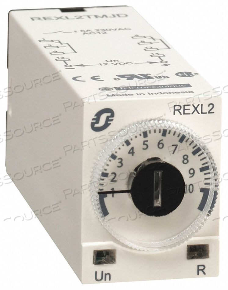 OEM#: REXL2TMJDTIME DELAY RELAY 12VDC COIL by APC / American Power Conversion