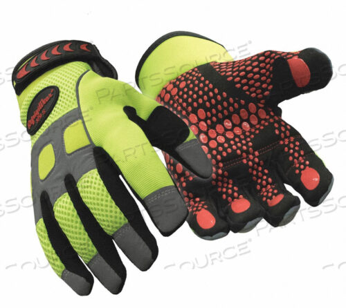 OEM#: 0379RBLKSMLINЕЗОЛИРОВАННЫЕ ПЕРЧАТКИ HI-VIS SUPER GRIP PR от RefrigiWear