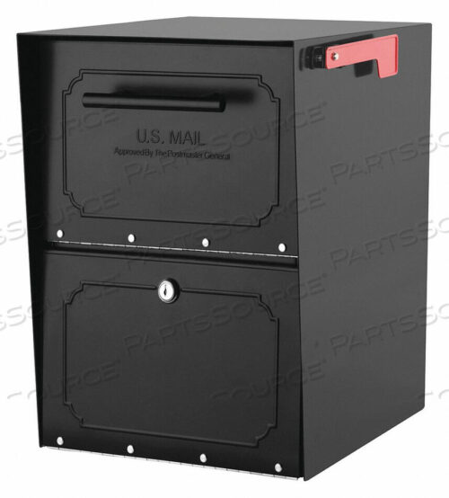 OEM#: 5100BMAILBOX 1 DOOR BLACK 18-35/64 H от Architectural Mailboxes