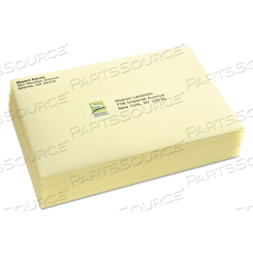OEM#: 5662MATTE CLEAR EASY PEEL MAILING LABELS W/ SURE FEED TECHNOLOGY, LASER PRINTERS, 1.33 X 4, CLEAR, 14/SHEET, 50 SHEETS/BOX by Avery