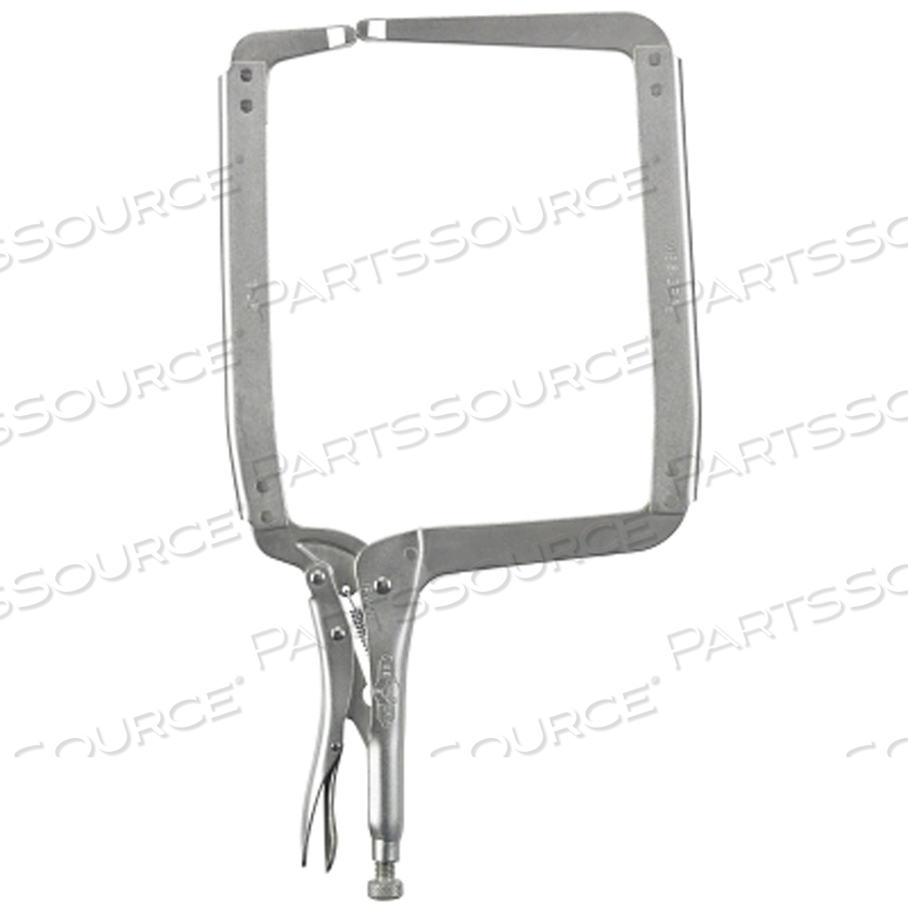 OEM#: 211ZRОРИГИНАЛЬНЫЙ БЛОКИРУЮЩИЙСЯ С-ОБРАЗНЫЙ КЛЕММ С ОБЫЧНЫМИ НАКОНЕЧНИКАМИ, 18 ДЮЙМОВ ДЛИНА, 7-1/2 ДЮЙМА МАКС., ГОРЛОВИНА 9-1/2 ДЮЙМА D от IRWIN Tools