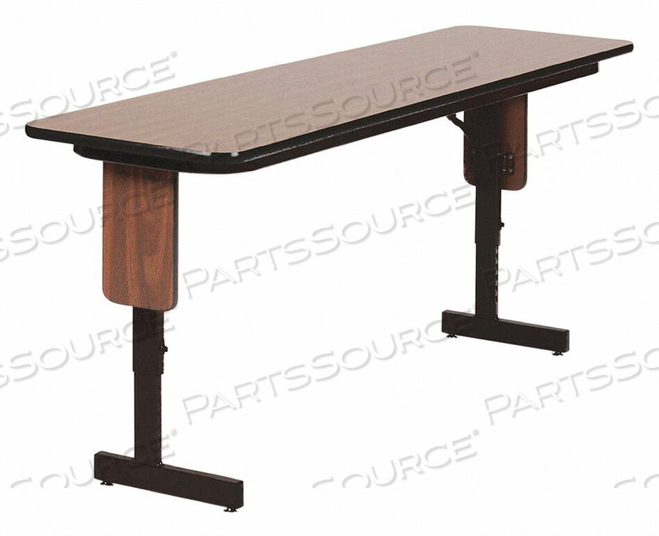 OEM#: SPA1860PX-01FOLDING SEMINAR TABLE - ADJUSTABLE HEIGHT - 18X 60 WALNUT by Correll