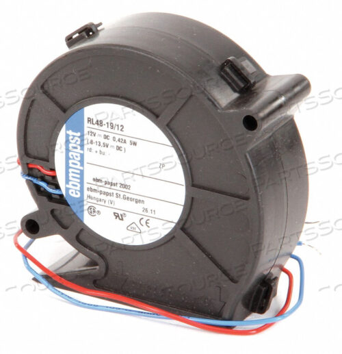 OEM#: RL48-19/12FLATPACK ОСЕВОЙ ВЕНТИЛЯТОР 12 В ПОСТОЯННОГО ТОКА 3 H от EBM- Papst Inc.