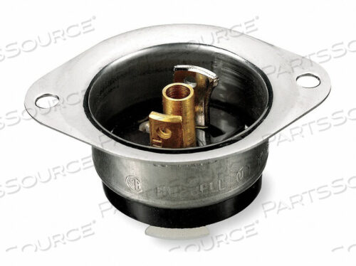 OEM#: HBL7595БЛОКИРУЕМЫЙ ФЛАНЦЕВЫЙ ВХОД СТАНДАРТНЫЙ 15 А ML-2P от Hubbell Incorporated, Wiring Device-Kellums