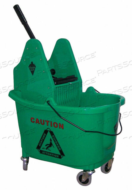 OEM#: 5CJK3D8085 ВЕДРО ДЛЯ ШВАБРЫ И ОТЖИМ 8-3/4 ГАЛЛОНА ЗЕЛЕНЫЙ от Tough Guy