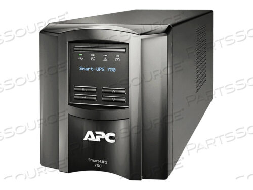 OEM#: SMT750IAPC SMART-UPS 750 LCD - UPS - AC 230 V - 500 WATT - 750 VA - RS-232, USB - OUTPUT CONNECTORS: 6 - BLACK by APC / American Power Conversion