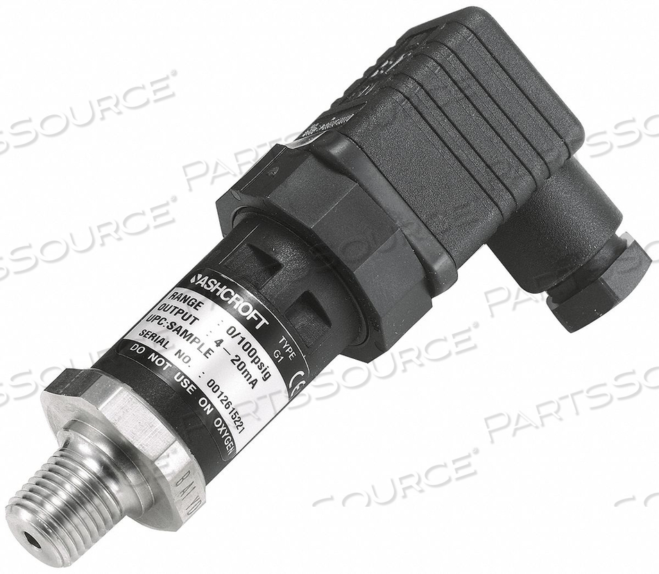 OEM#: G17M0242DO60#D3845 ПРЕОБРАЗОВАТЕЛЬ ДАВЛЕНИЯ ДИАПАЗОН ОТ 0 ДО 60 PSI от Ashcroft Inc.