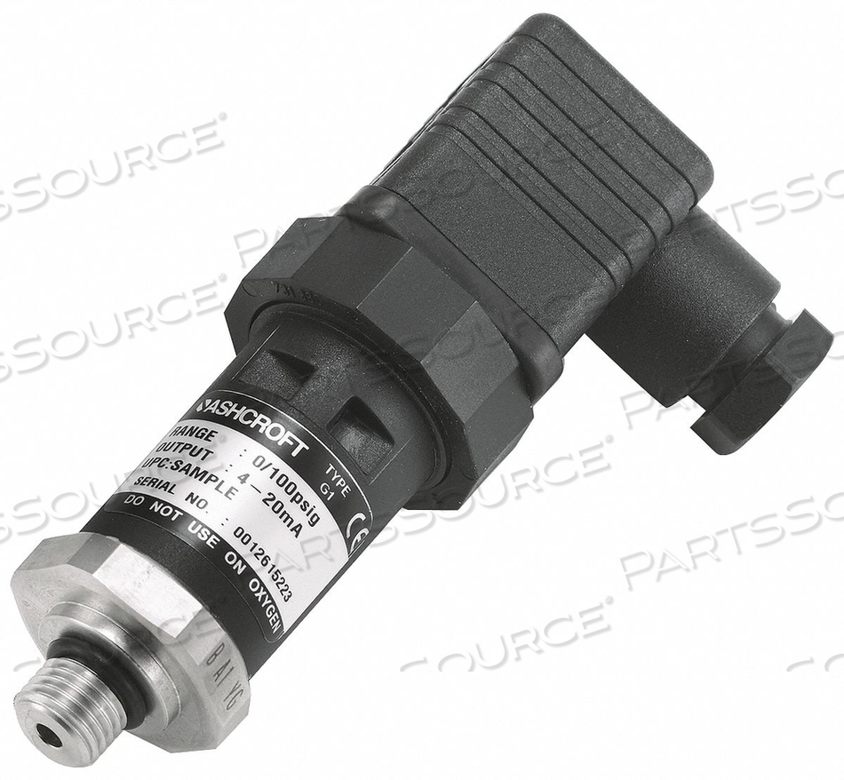 OEM#: G17MEK42DO7500#D3845 ПРЕОБРАЗОВАТЕЛЬ ДАВЛЕНИЯ ДИАПАЗОН ОТ 0 ДО 7500 PSI от Ashcroft Inc.