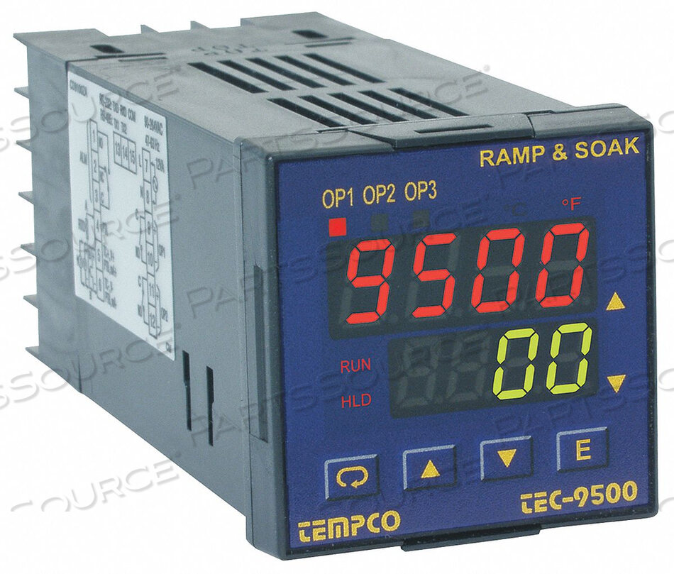 OEM#: TEC18001TEMP CTRL 90-250VAC 1/16DIN (1)2AOUTPUT от Tempco