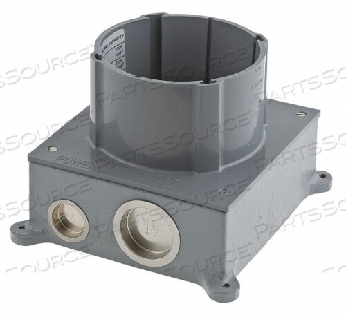 OEM#: S1CFBНАПОЛЬНЫЙ КОРОБ ПВХ/ЧУГУН 156,0 CU IN. от Hubbell Incorporated, Электропроводка-Kellums