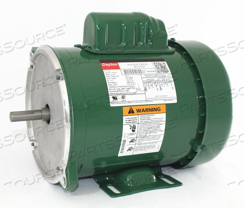 OEM#: 5K044FARM DTY MTR CAPSTRT TEFC 1/2HP 1725RPM от DAYTON ELECTRIC MANUFACTURING CO