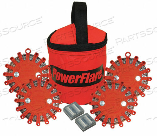 OEM#: SP4O-R-OD6165 СВЕТОДИОДНЫЙ БЕЗОПАСНЫЙ ФОНАРЬ, ЦВЕТ СВЕТОДИОДОВ КРАСНЫЙ от PowerFlare