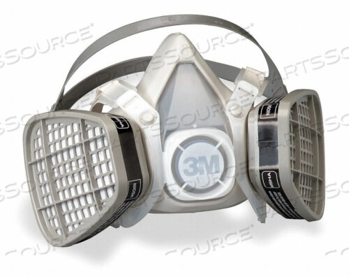 OEM#: 5101F8882 КОМПЛЕКТ ПОЛУМАСКИ РЕСПИРАТОРА S СЕРЫЙ от 3M Consumer