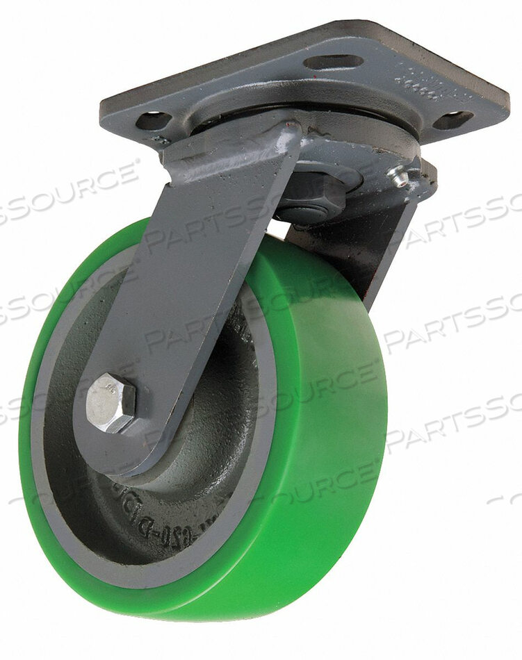 OEM#: S-WH-6DBСТАНДАРТНАЯ ПЛАСТИНА, ПОВОРОТНЫЙ РОЛИК, 1200 фунтов, от Hamilton