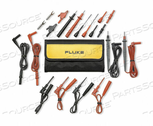 OEM#: TL81ADELUXE НАБОР ИЗМЕРИТЕЛЬНЫХ ПРОВОДОВ, CAT II 300 В. В СПЕЦИФИКАЦИИ UL, ЧЕХОЛ, 22 ШТ. от Fluke Networks