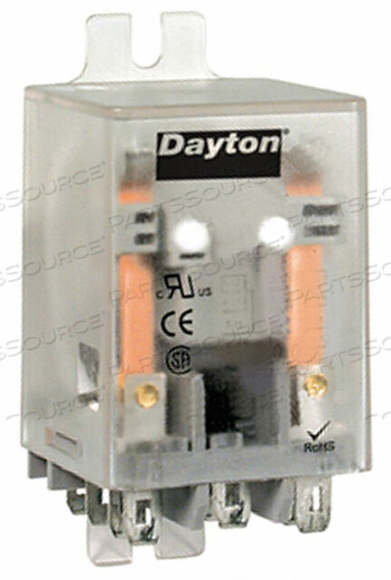 OEM#: 5YP92H8091 ФЛАНЦЕВОЕ РЕЛЕ 120 В ПЕРЕМЕННОГО ТОКА 11 КОНТАКТОВ 10 А @ 277 В ПЕРЕМЕННОГО ТОКА от DAYTON ELECTRIC MANUFACTURING CO