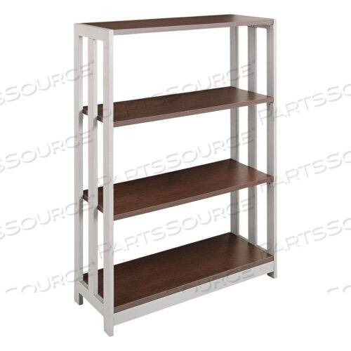 OEM#: LITTR735MOCTRENTO LINE КНИЖНЫЙ ШКАФ, ТРИ ПОЛКИ, 31,5 Ш X 11,63 Г X 43,25 В, MOCHA от Linea Italia Inc