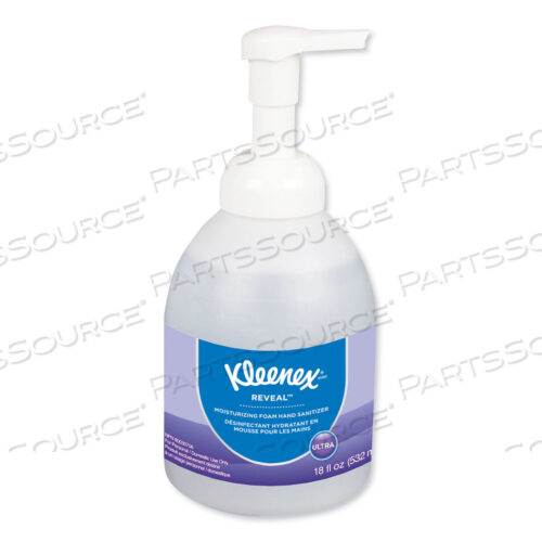 OEM#: 45826REVEAL ULTRA MOISTURIZING FOAM HAND SANITIZER, БУТЫЛКА 18 УНЦИЙ, БЕЗ ОТДЫХА, 4 ШТ./КОРОБКА от Kleenex