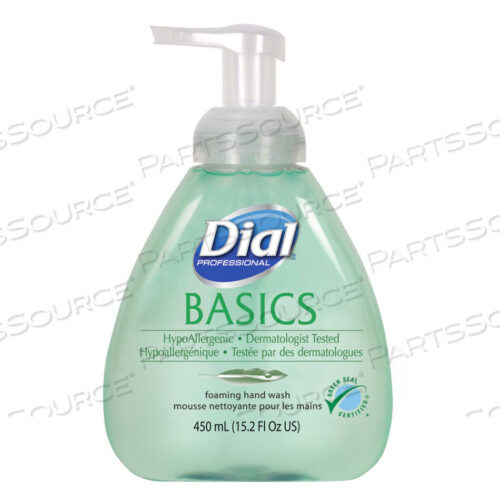OEM#: 1700098609BASICS ГИПОАЛЛЕРГЕННОЕ ПЕНЯЩЕЕСЯ СРЕДСТВО ДЛЯ РУК, ЖИМОЛОСТЬ, 15,2 УНЦИЙ, 4 ШТ./КОРОБКА от Dial