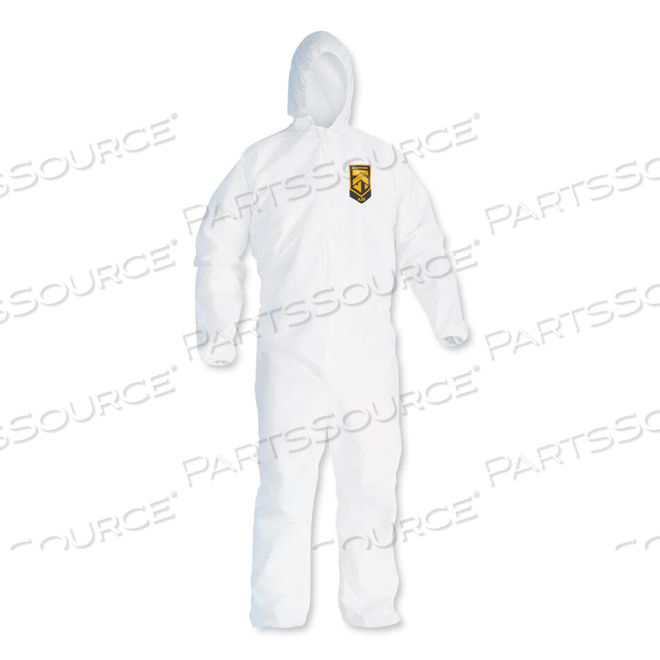 OEM#: 49113A20 ДЫШАЩИЙ КОМБИНЕЗОН С ЗАЩИТОЙ ОТ ЧАСТИЦ, НА МОЛНИИ СПЕРЕДИ, БОЛЬШОЙ, БЕЛЫЙ от KleenGuard