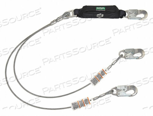 OEM#: 10213788ШНУРОК С АМОРТИЗАТОРОМ, ОДИНАРНЫЙ, 12 ФУТОВ. от MSA Safety Sales, LLC