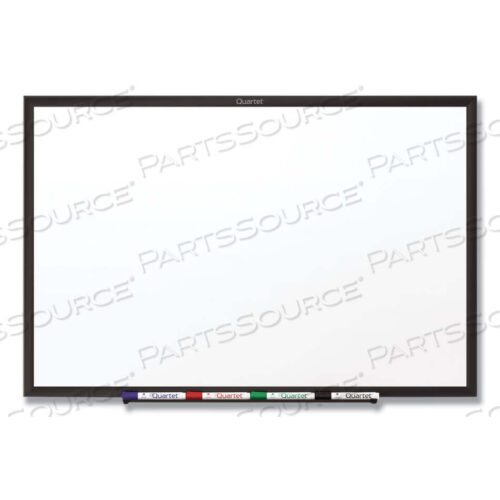OEM#: S538BCLASSIC SERIES TOTAL ERASE DRY ERASE BOARD, 96 X 48, WHITE SURFACE, BLACK FRAME by Quartet