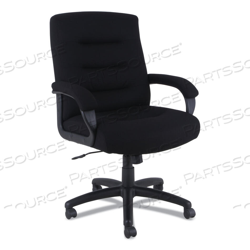 OEM#: 12010-02BALERA KESSON SERIES ОФИСНОЕ КРЕСЛО СО СРЕДНЕЙ СПИНОЙ, ВЫДЕРЖИВАЕТ ВЕС ДО 300 ФУНТОВ, ВЫСОТА СИДЕНЬЯ ОТ 18,03 ДО 21,77, ЧЕРНЫЙ от Alera