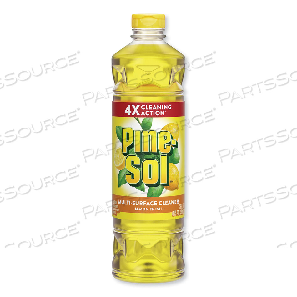 OEM#: 40187 МНОГОФУНКЦИОНАЛЬНОЕ ОЧИСТИТЕЛЬНОЕ СРЕДСТВО, LEMON FRESH, БУТЫЛКА 28 УНЦИЙ, 12 ШТ./КОРОБКА от Pine-Sol