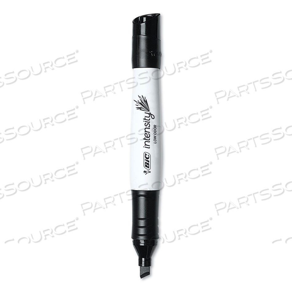 OEM#: GDEM11 BLKINTENSITY LOW ODORD CHISLE TIP СУХОСТИРАЕМЫЙ МАРКЕР, ШИРОКИЙ КОНЧИК, ЧЕРНЫЙ, ДЮЖИНА от BIC