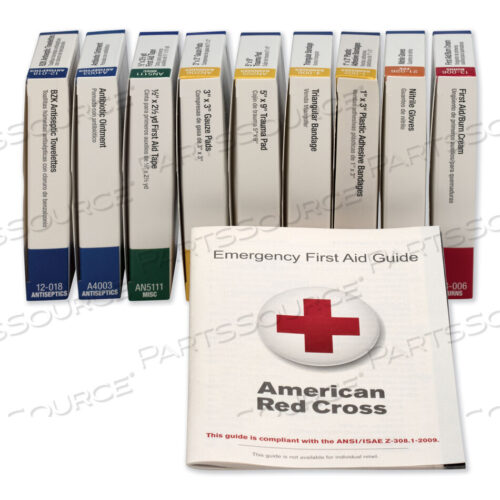 OEM#: 740010ANSI-СОВМЕСТИМАЯ АПТЕЧКА ПЕРВОЙ ПОМОЩИ НА 10 ЧЕЛОВЕК, 65 ПРЕДМЕТОВ от First Aid Only