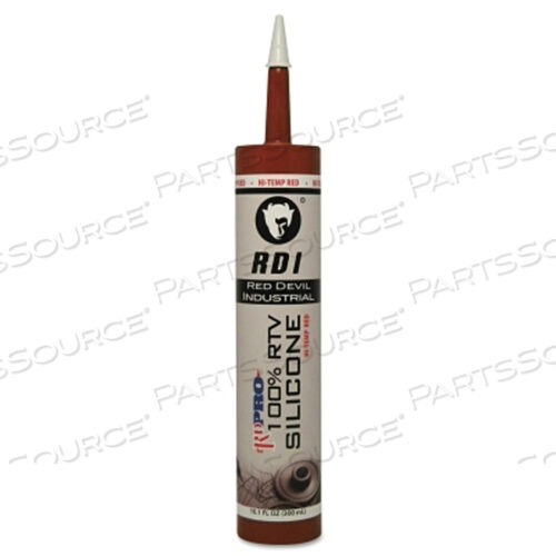 OEM#: 0809OIRD PRO ТЕРМОСТОЙКИЙ ГЕРМЕТИК RTV, КАРТРИДЖ 10,1 УНЦИЙ, КРАСНЫЙ от Red Devil