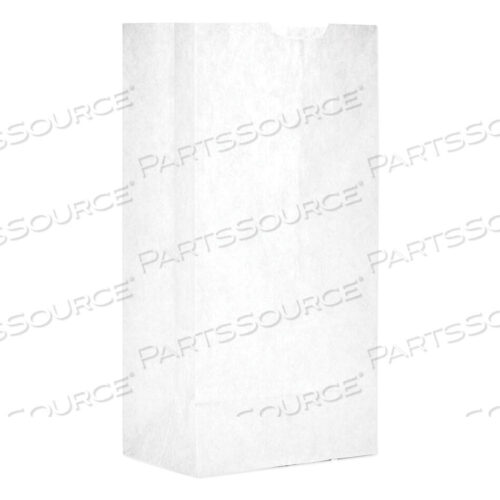 OEM#: WB04NP5CБУМАЖНЫЕ ПАКЕТЫ ДЛЯ ПРОДУКТОВ, ВМЕСТИМОСТЬЮ 30 ФУНТОВ, #4, 5 X 3,33 X 9,75, БЕЛЫЕ, 500 ПАКЕТОВ от AJM Packaging Corporation